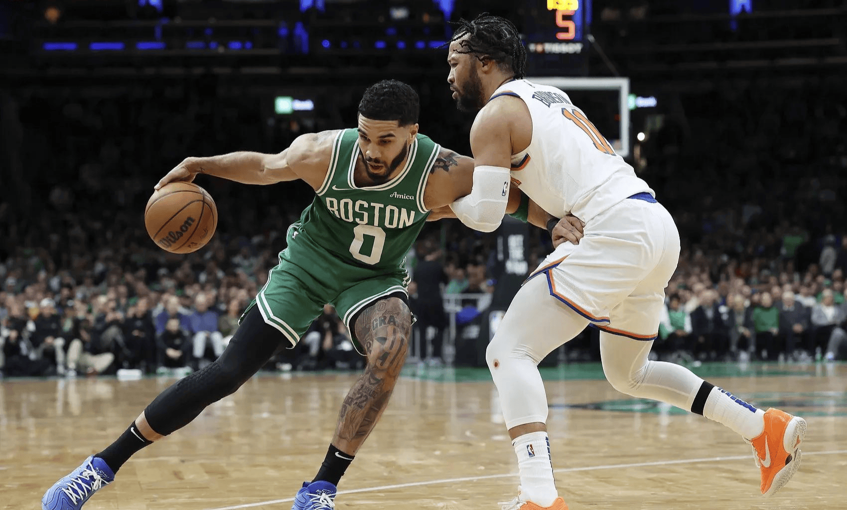 包含凯尔特人轻取浙江队，布伦森扛起全队的词条